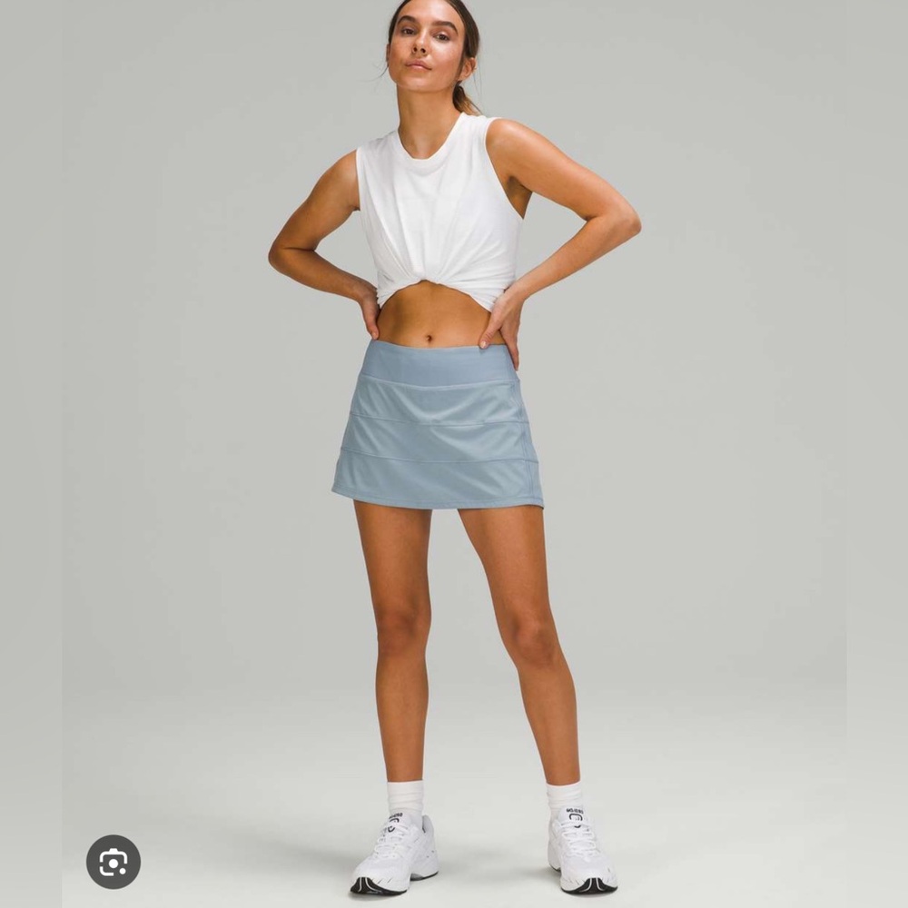 Lululemon Pace Rival MR Skirt - Chambray